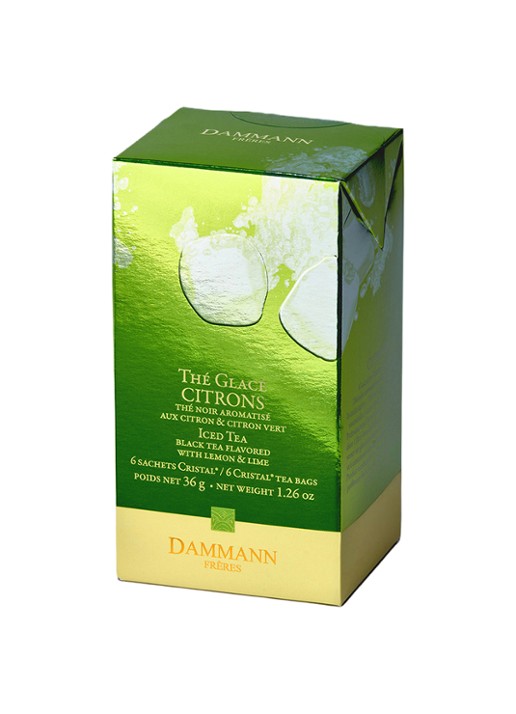 DAMMANN Frères Ice Tea Citrons theezakjes 6 x 30 gram