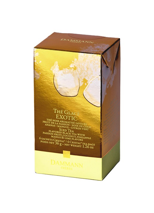 DAMMANN Frères Ice Tea Noir Exotic theezakjes 6 x 30 gram - detail 3 undefined