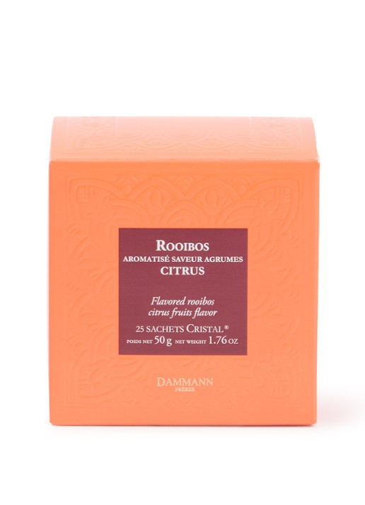 DAMMANN Frères Rooibos Citrus theezakjes 25 stuks