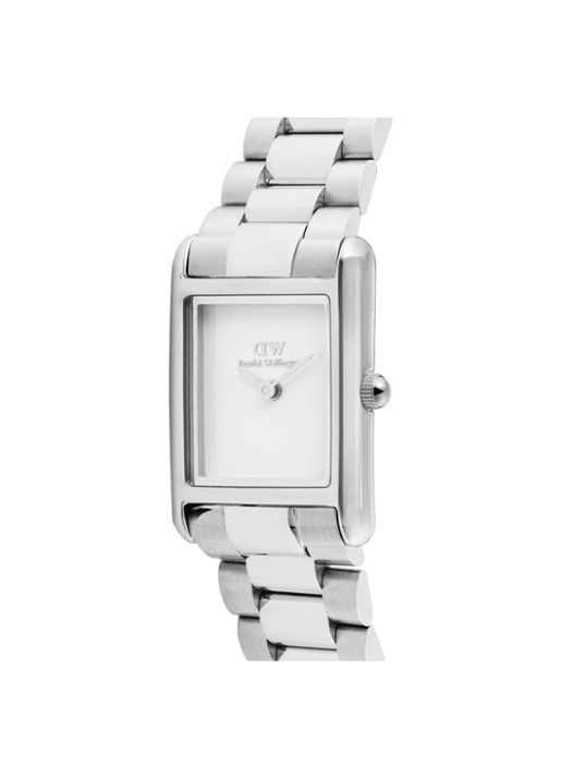 Daniel Wellington Bound mini horloge DW00100930 - detail zilver