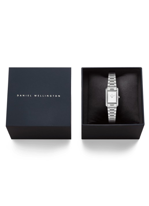 Daniel Wellington Bound mini horloge DW00100930 - detail 4 zilver