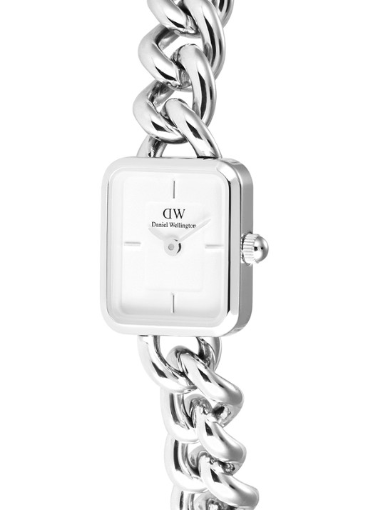 Daniel Wellington Jolie Chain horloge DW00100834 - detail zilver