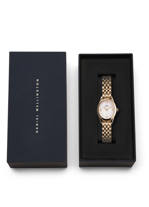 Daniel Wellington Ophelia Mini horloge DW00100803 - detail 4 goud