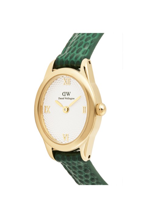 Daniel Wellington Ophelia mini horloge DW00100892 - detail goud