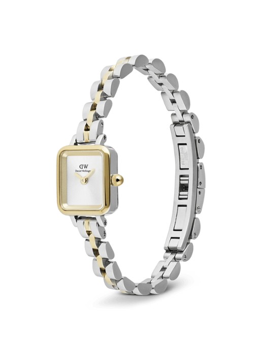 Daniel Wellington Quadro mini horloge DW00100925 - detail 4 zilver