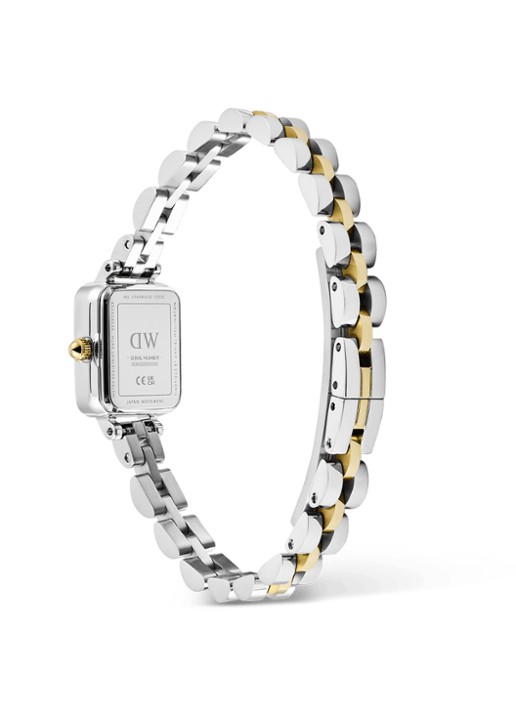Daniel Wellington Quadro mini horloge DW00100925 - detail 5 zilver