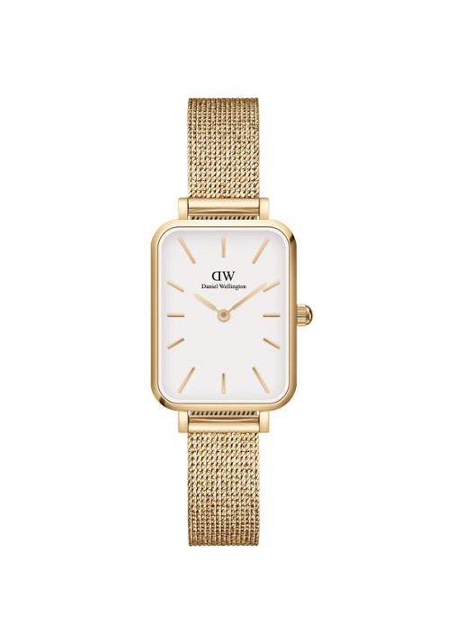 Daniel Wellington Quadro Pressed Evergold horloge DW00100556