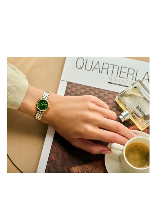 Danish Design Akilia Mini horloge IV90Q1268 - detail goud