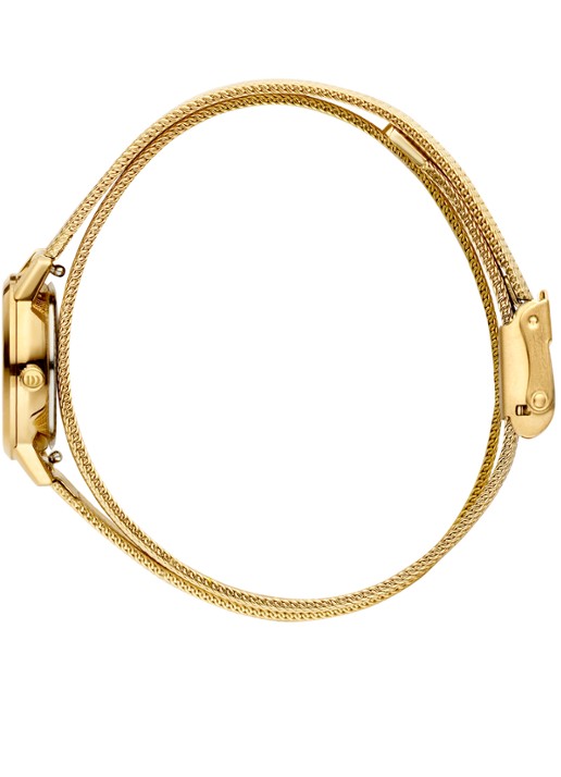Danish Design Akilia Mini Swing horloge IV86Q1268 - detail goud