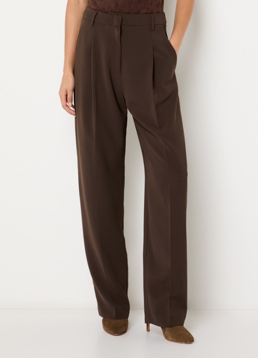 Dante 6 Chad high waist loose fit broek met steekzakken