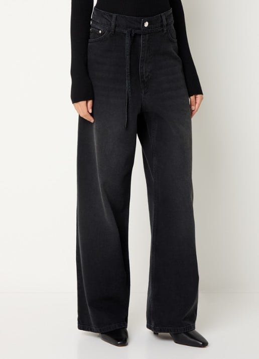 Day Birger et Mikkelsen Elijah high waist wide leg jeans met gekleurde wassing