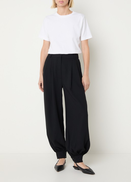 Day Birger et Mikkelsen Parry T-shirt met ronde hals - voorkant 3 wit