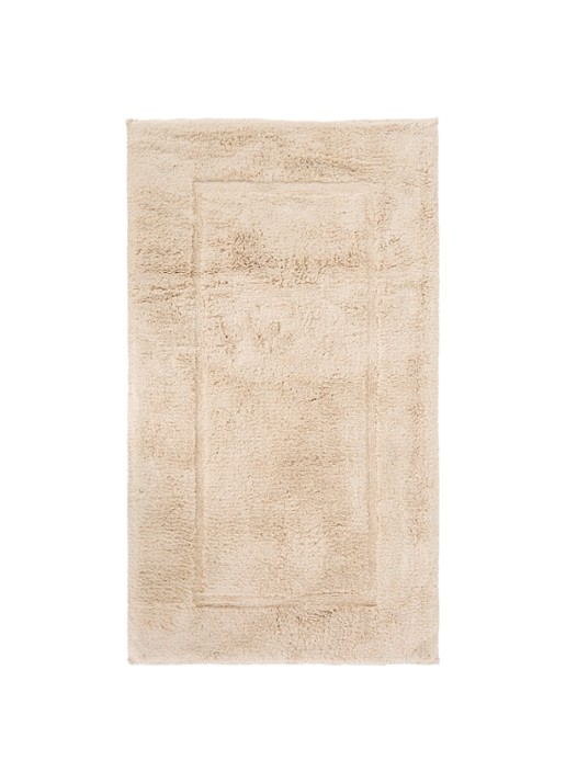 de Bijenkorf Home Badmat van  katoen - voorkant 3 beige