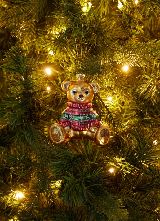 de Bijenkorf Home Bob de Beer kersthanger 11 cm - voorkant 3 multicolor