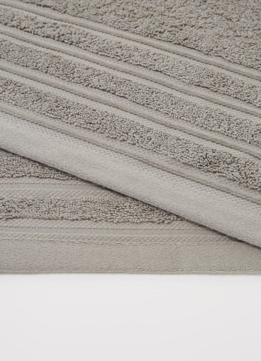 de Bijenkorf Home Evolution badlaken - 580 gr/m2 - 70 x 140 cm - detail 3 lichtgroen