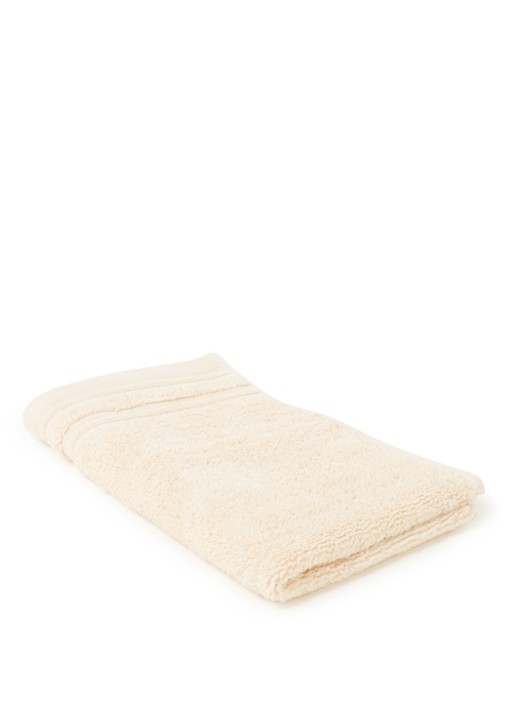 de Bijenkorf Home Evolution gastendoek - 580 gr/m2 - 30 x 50 cm - voorkant 3 zand