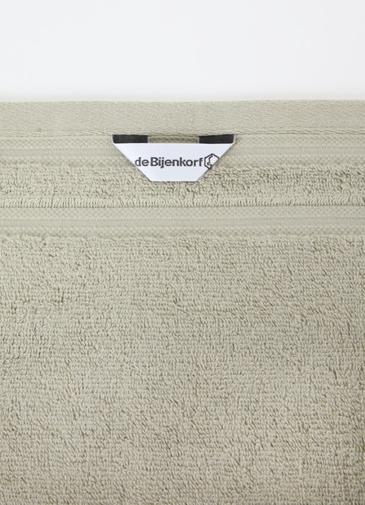 de Bijenkorf Home Evolution gastendoek - 580 gr/m2 - 30 x 50 cm - detail 3 groen