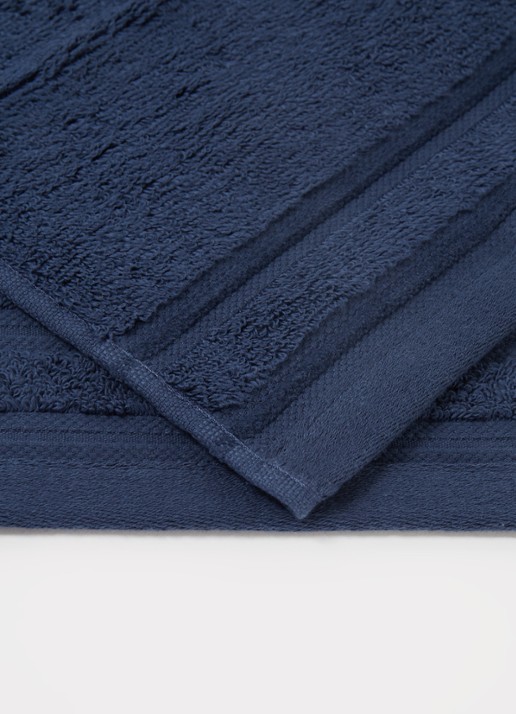 de Bijenkorf Home Evolution gastendoek - 580 gr/m2 - 30 x 50 cm - detail 2 blauw