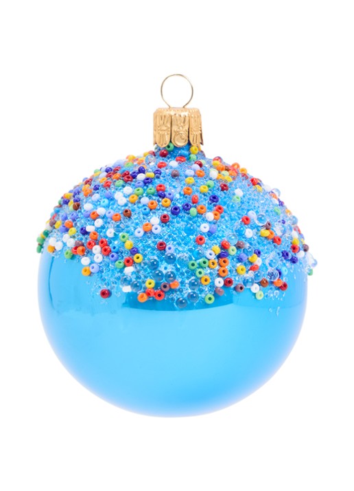 de Bijenkorf Home Kraal kerstbal 7 cm