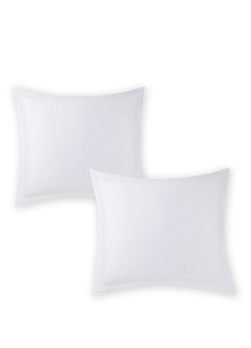 de Bijenkorf Home kussensloop van  katoensatijn 400TC in 2-pack