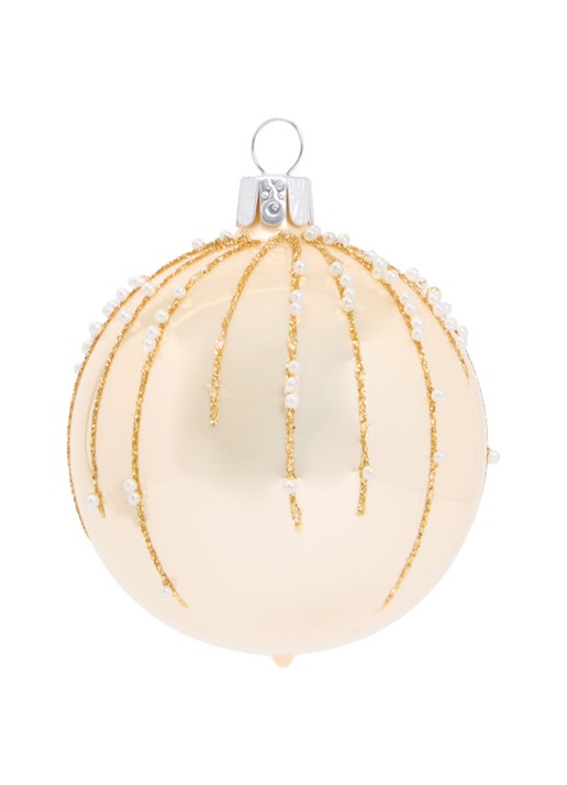 de Bijenkorf Home Regen kerstbal 7 cm