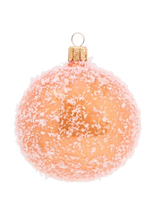 de Bijenkorf Home Sneeuw kerstbal 8 cm
