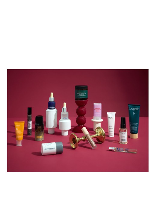de Bijenkorf Limited Edition Beauty Box t.w.v. €250 - voorkant 2 roze