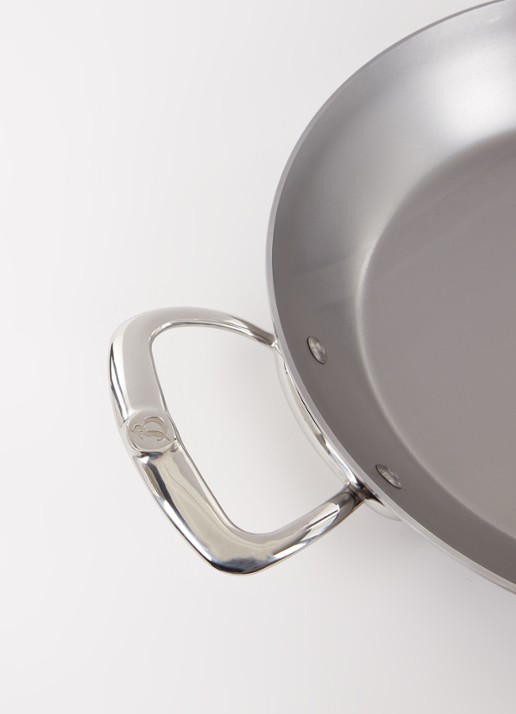 De Buyer B-Pro koekenpan Ø32 cm - detail zilver