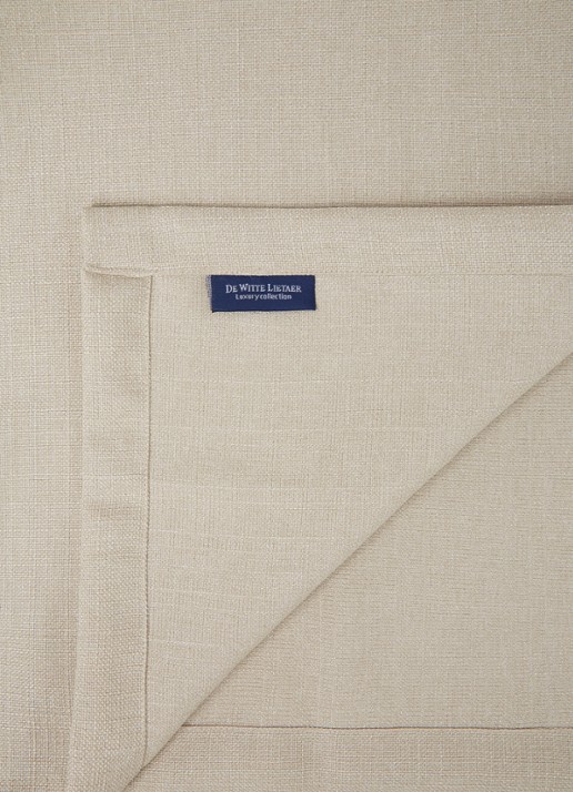 De Witte Lietaer Gibson tafelkleed 145 x 260 cm - detail 3 zand