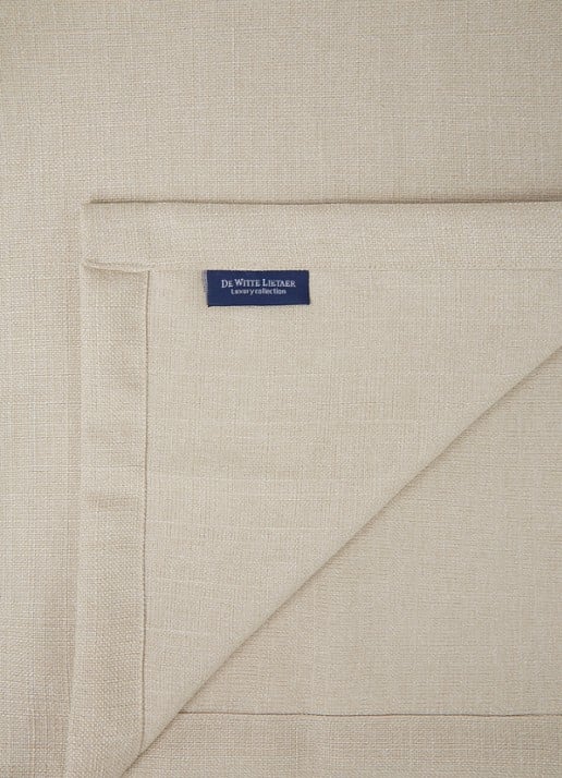 De Witte Lietaer Gibson tafelkleed 145 x 310 cm - detail 3 zand