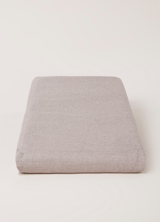 De Witte Lietaer Gibson tafelkleed 310 x 145 cm - voorkant 2 taupe