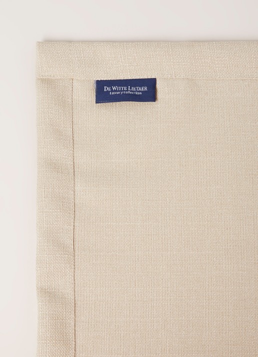 De Witte Lietaer Gibson tafelloper 145 x 50 cm - detail 3 zand
