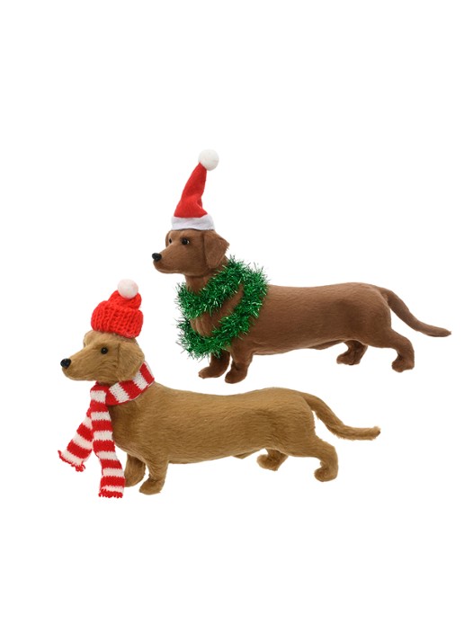 Decoris Hond ornament 21,5 cm