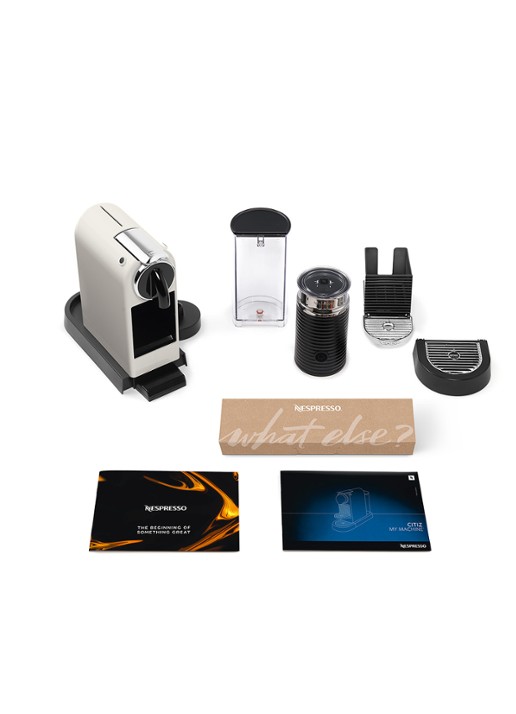 DeLonghi Citiz & Milk Nespresso Koffiecupmachine - Met melkopschuimer - EN267.WAE - detail 4 wit