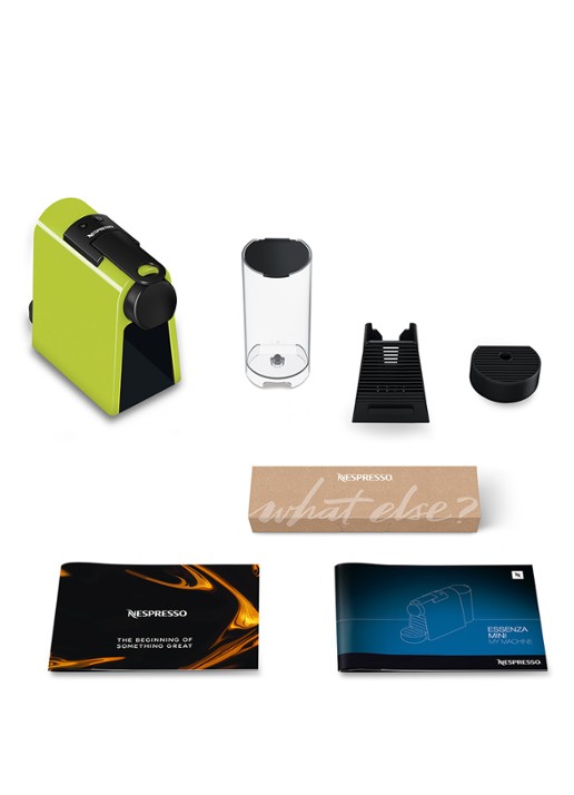 DeLonghi Essenza Mini Nespresso koffiecupmachine - EN85.L - detail 6 lime