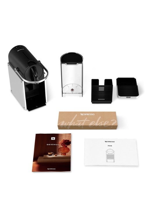DeLonghi Pixie Nespresso koffiecupmachine - EN127.S - detail 5 zilver