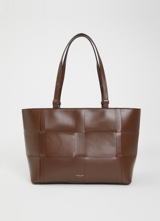 DeMellier The Florence shopper van leer
