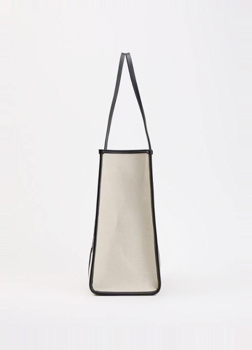 DeMellier The Large Capri shopper van canvas - detail 3 beige