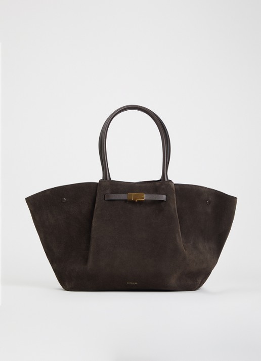 DeMellier The New York handtas - voorkant 2 chocoladebruin