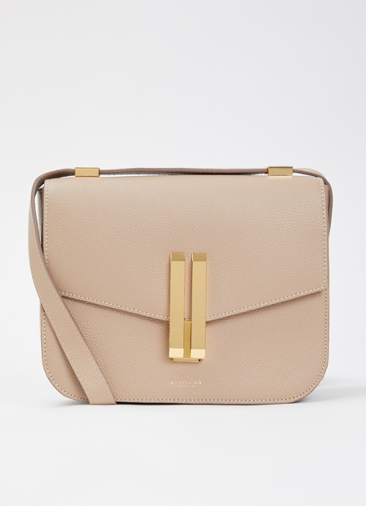 DeMellier The Vancouver crossbodytas van leer