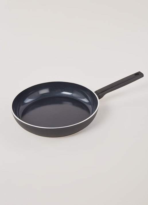 Demeyere Alu Comfort 3 koekenpan Ø28 cm - voorkant 3 zwart