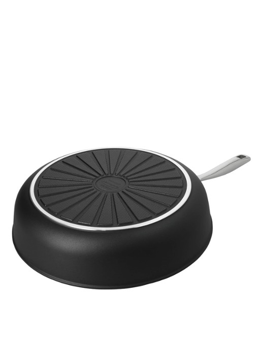 Demeyere Alu Pro 5 Ceraforce hoge koekenpan 28 cm - voorkant 2 undefined