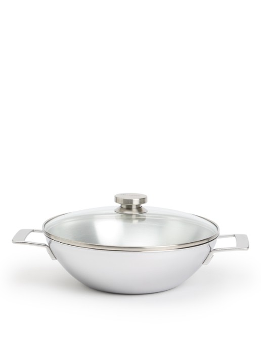 Demeyere Industry 5 wokpan met deksel