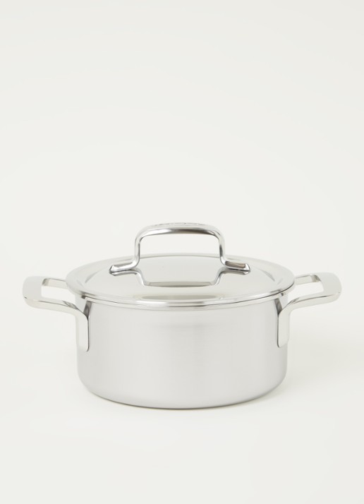 Demeyere Intense 5 kookpan Ø16 cm - voorkant 3 zilver