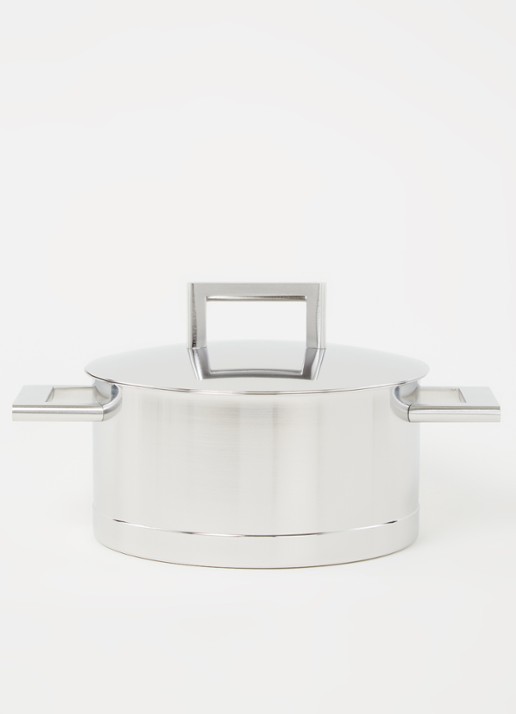 Demeyere John Pawson 7 kookpan 18 cm  - voorkant 3 zilver