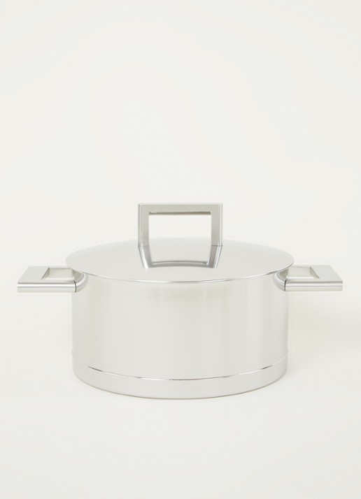 Demeyere John Pawson 7 kookpan Ø20 cm - voorkant 2 zilver