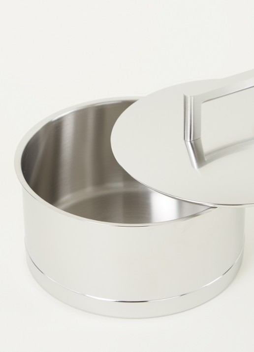 Demeyere John Pawson 7 steelpan 16 cm - detail zilver