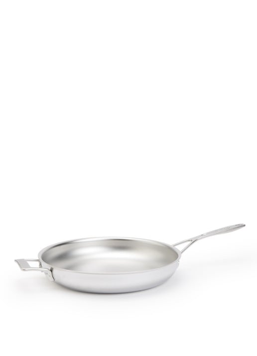 Demeyere Koekenpan 32 cm - voorkant zilver