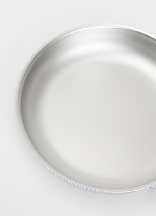 Demeyere NanoTouch koekenpan  - voorkant 2 zilver