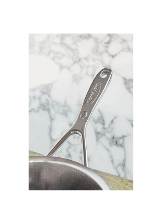 Demeyere Silver conische sauteuse Ø20 cm - voorkant 3 roestvrijstaal